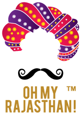 oh my rajasthan! logo