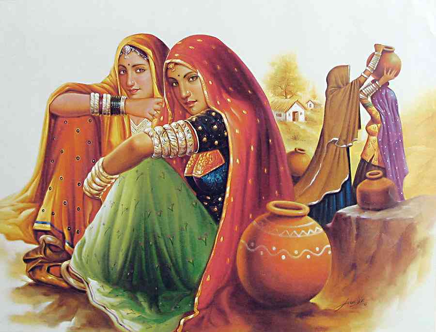 Mara gurjara painting